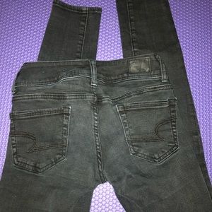 American Eagle Black Skinny Jeans